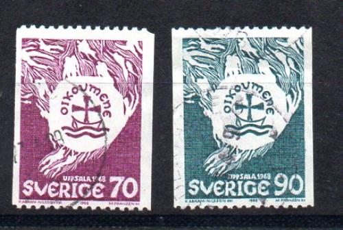 Schweden Jahr 1968 Nr. 595/96 (o)
